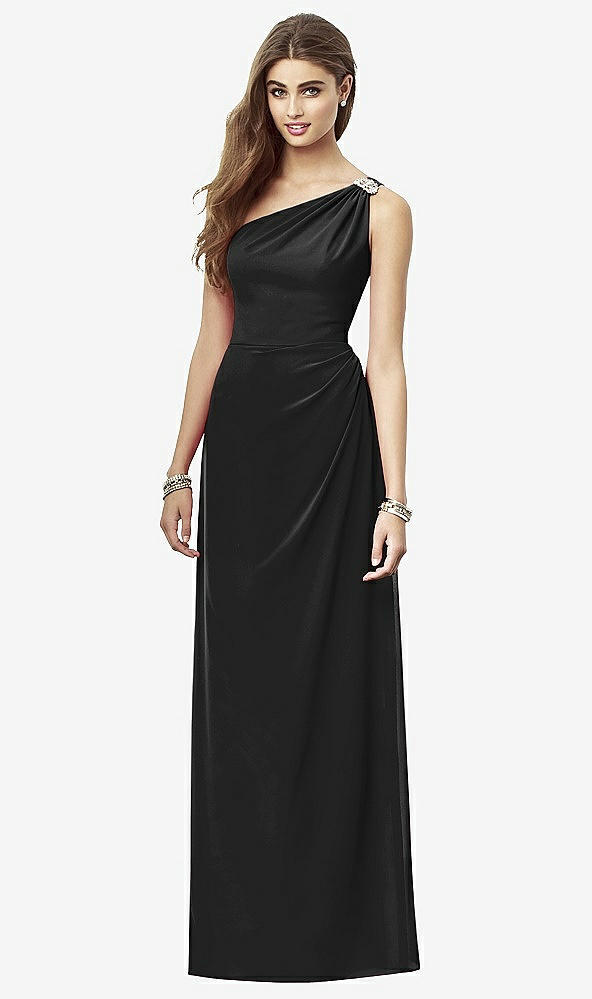 Front View - Black After Six Bridesmaid Dress 6688