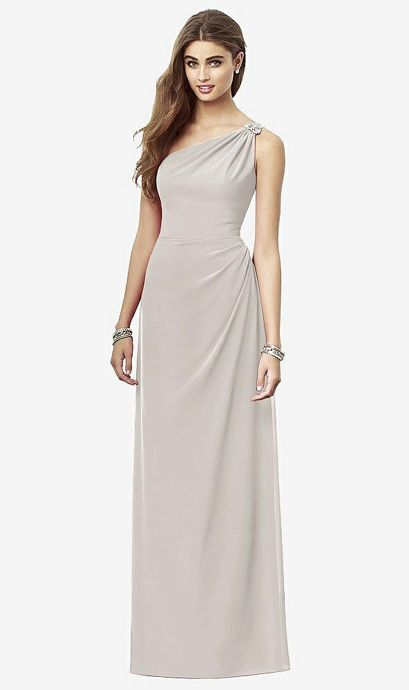 Front View - Oyster After Six Bridesmaid Dress 6688