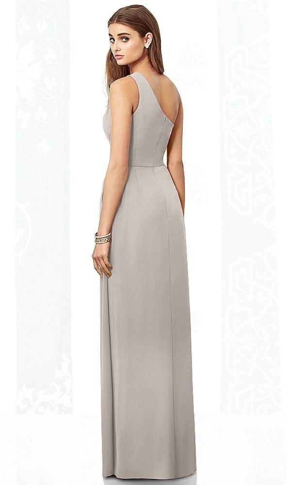 Back View - Taupe After Six Bridesmaid Dress 6688