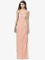 Front View Thumbnail - Pale Peach After Six Bridesmaid Dress 6693