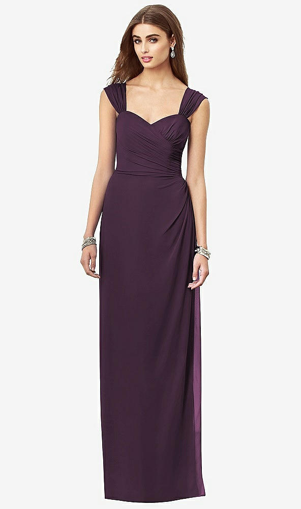 Front View - Aubergine After Six Bridesmaid Dress 6693