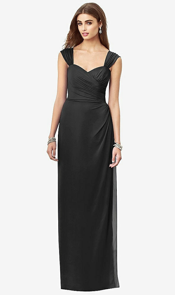 Front View - Black After Six Bridesmaid Dress 6693