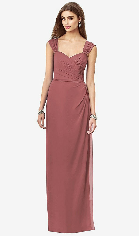 Front View - English Rose After Six Bridesmaid Dress 6693