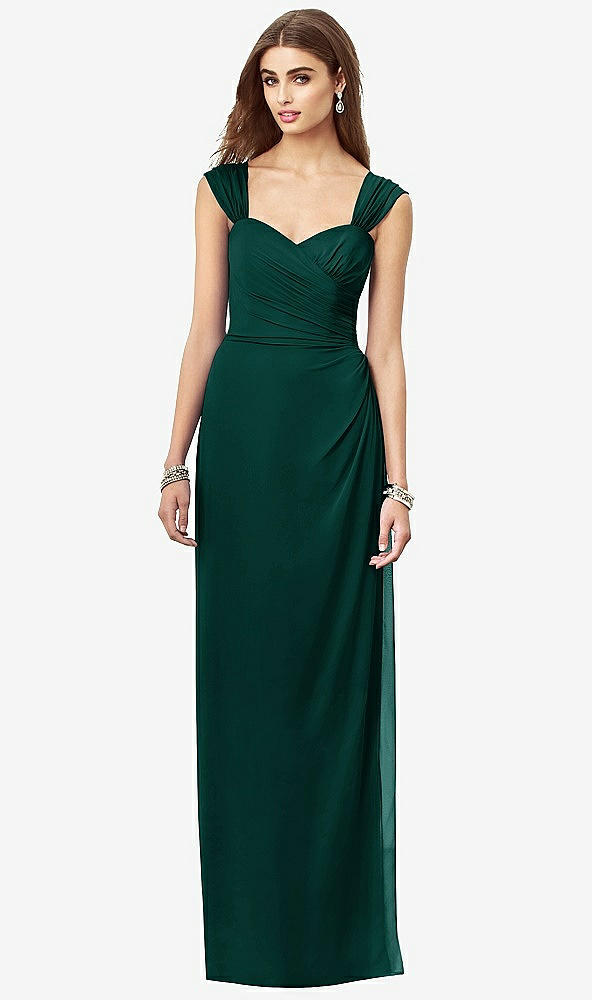 Front View - Evergreen After Six Bridesmaid Dress 6693