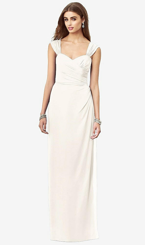 Front View - Ivory After Six Bridesmaid Dress 6693