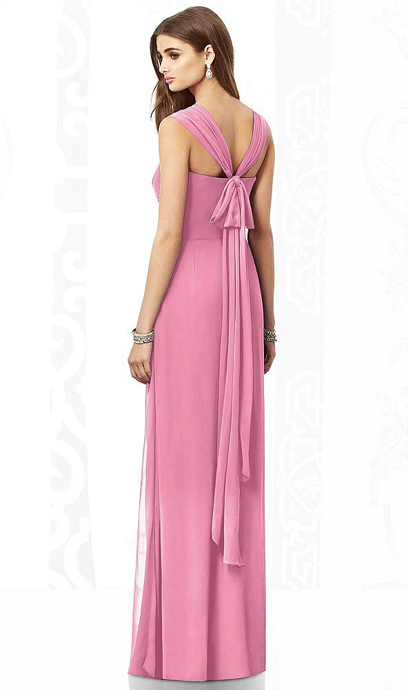Back View - Orchid Pink After Six Bridesmaid Dress 6693