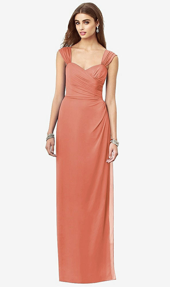 Front View - Terracotta Copper After Six Bridesmaid Dress 6693