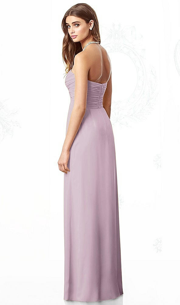 Back View - Suede Rose After Six Style 6694