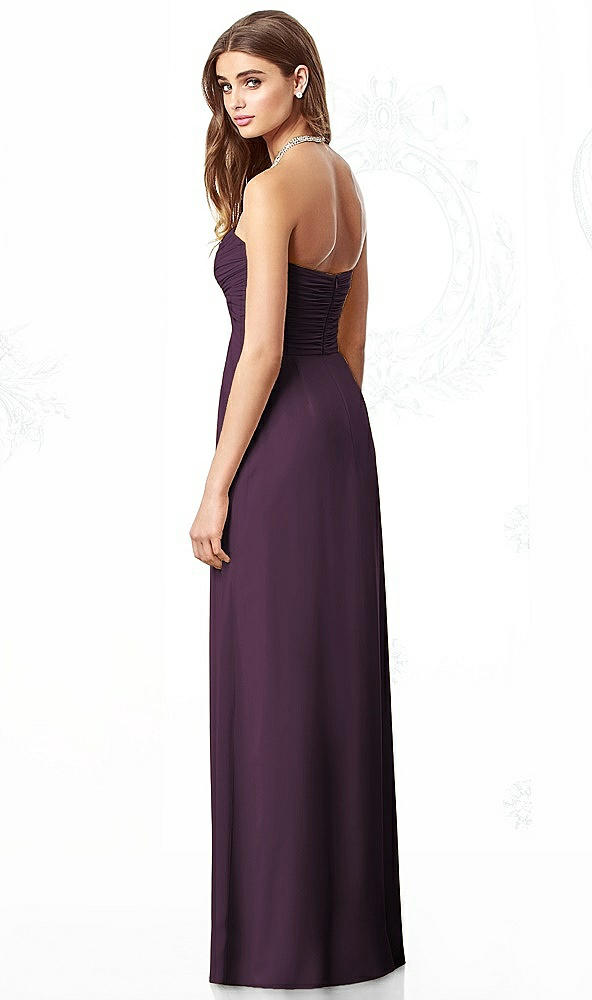Back View - Aubergine After Six Style 6694