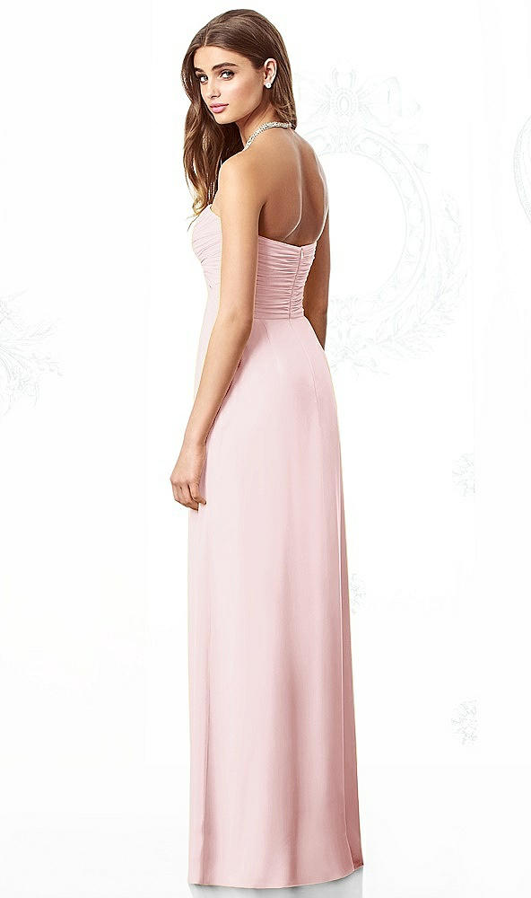 Back View - Ballet Pink After Six Style 6694
