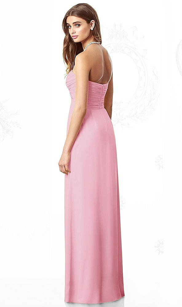 Back View - Peony Pink After Six Style 6694