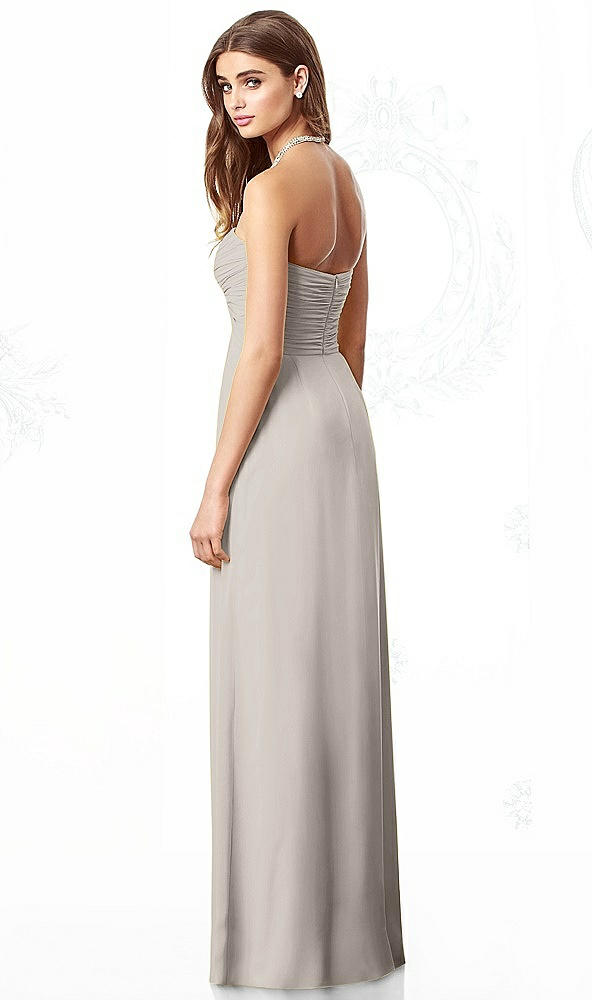 Back View - Taupe After Six Style 6694