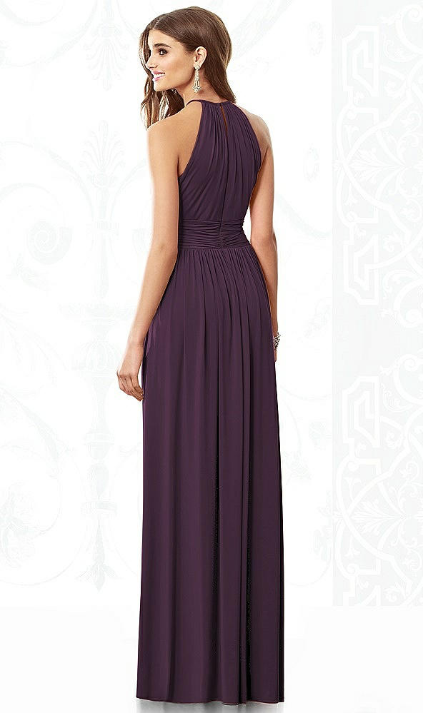 Back View - Aubergine After Six Bridesmaid Dress 6696