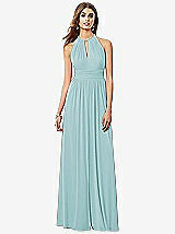 Front View Thumbnail - Canal Blue After Six Bridesmaid Dress 6696