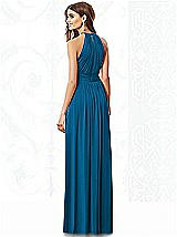 Rear View Thumbnail - Ocean Blue After Six Bridesmaid Dress 6696