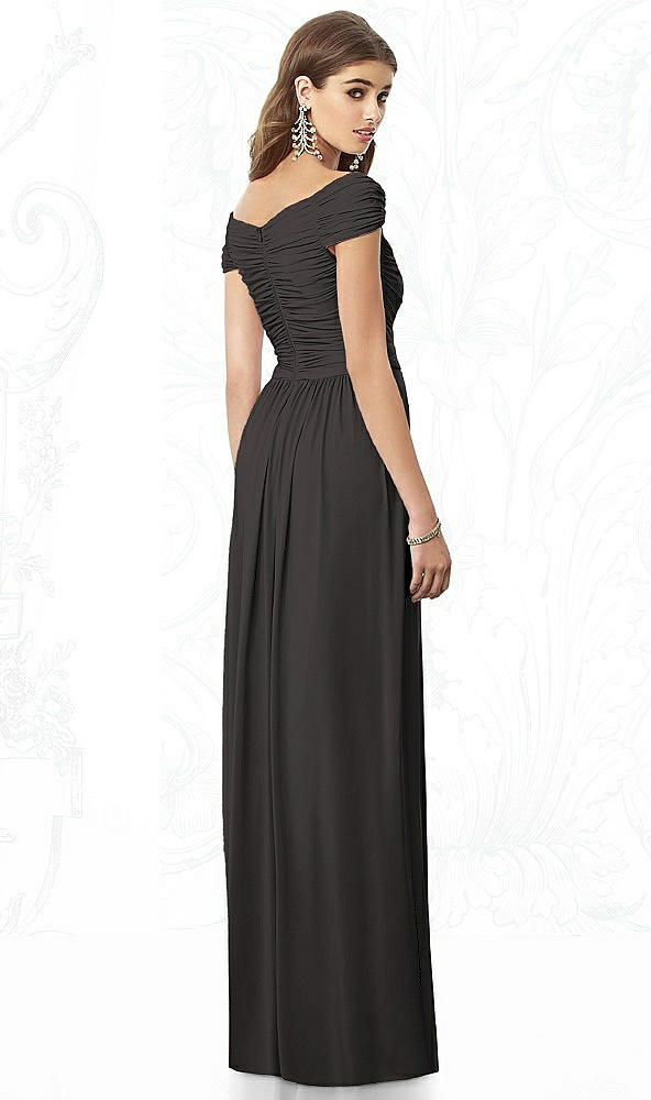 Back View - Graphite After Six Bridesmaid Dress 6697