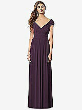 Front View Thumbnail - Aubergine After Six Bridesmaid Dress 6697