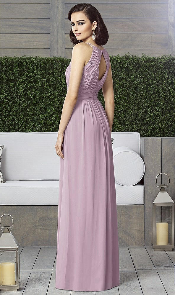 Back View - Suede Rose Dessy Collection Style 2906