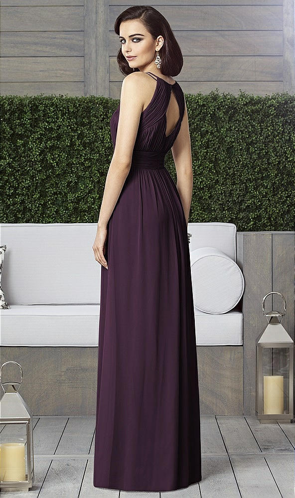 Back View - Aubergine Dessy Collection Style 2906