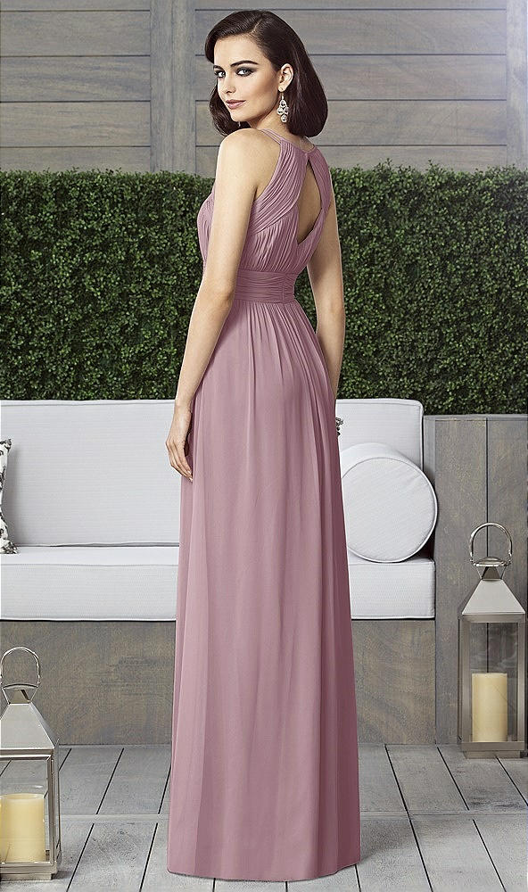 Back View - Dusty Rose Dessy Collection Style 2906