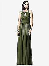 Front View Thumbnail - Olive Green Dessy Collection Style 2906