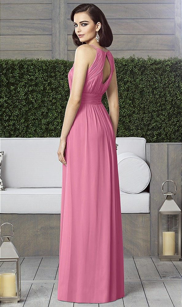 Back View - Orchid Pink Dessy Collection Style 2906