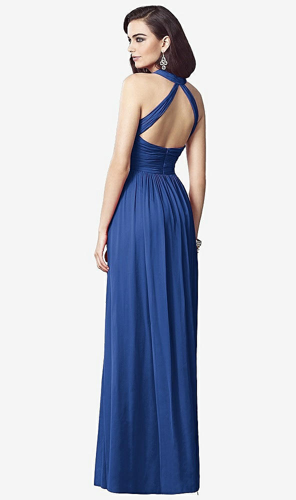 Back View - Classic Blue Dessy Collection Style 2908