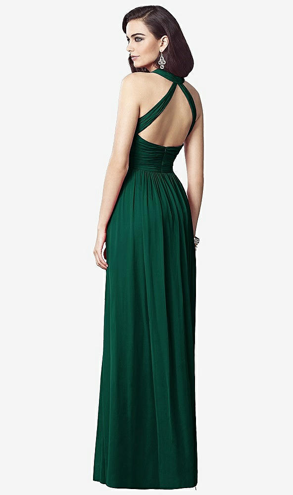 Back View - Hunter Green Dessy Collection Style 2908