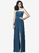 Front View Thumbnail - Dusk Blue Dessy Collection Style 2910