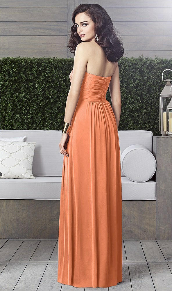 Back View - Sweet Melon Dessy Collection Style 2910