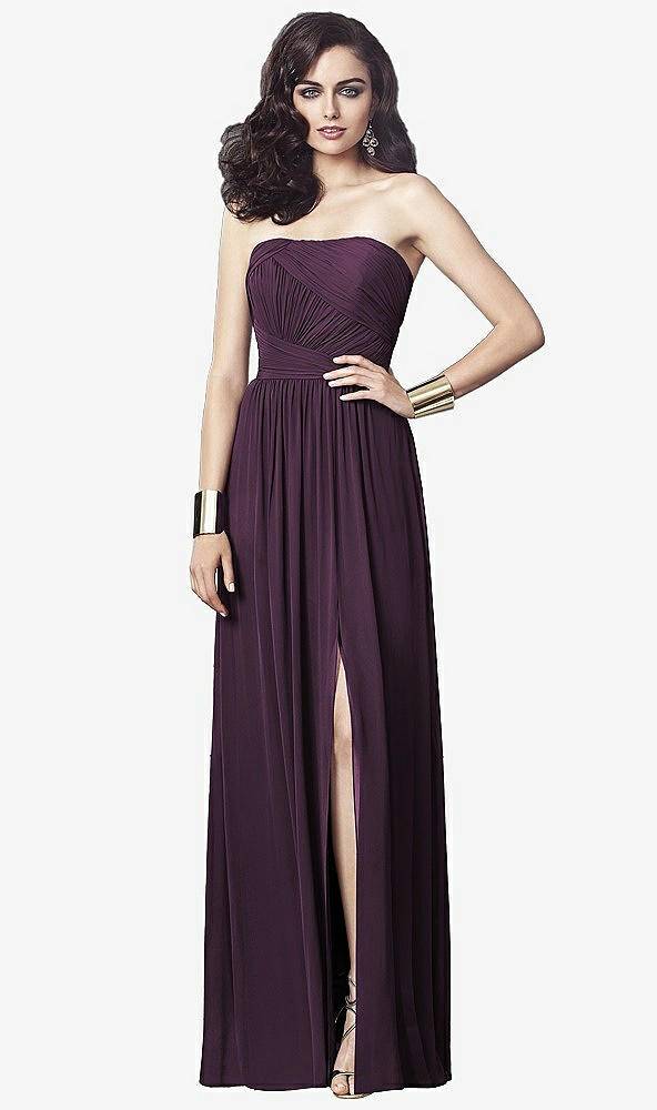Front View - Aubergine Dessy Collection Style 2910