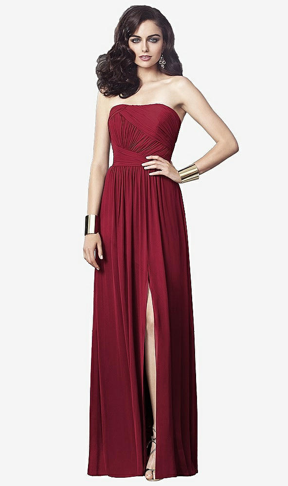 Front View - Burgundy Dessy Collection Style 2910