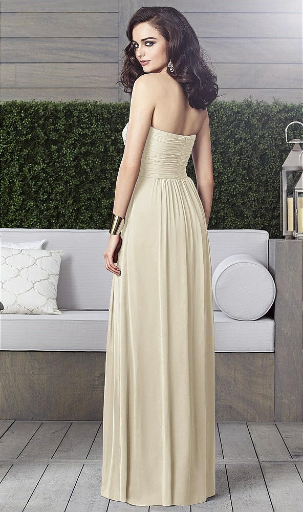 Back View - Champagne Dessy Collection Style 2910