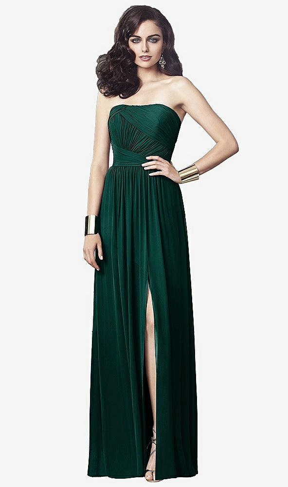 Front View - Evergreen Dessy Collection Style 2910
