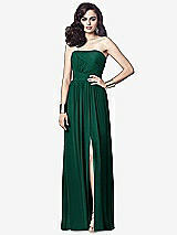 Front View Thumbnail - Hunter Green Dessy Collection Style 2910