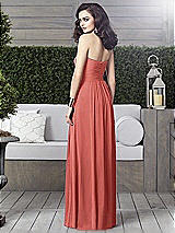 Rear View Thumbnail - Coral Pink Dessy Collection Style 2910