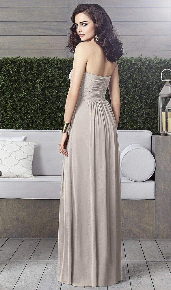 Back View - Taupe Dessy Collection Style 2910