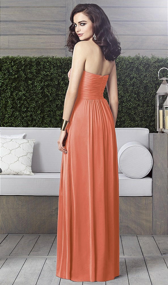 Back View - Terracotta Copper Dessy Collection Style 2910