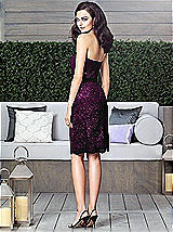 Rear View Thumbnail - Persian Plum & Black Dessy Collection Style 2911