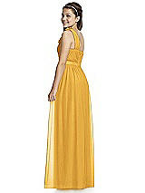 Rear View Thumbnail - NYC Yellow Junior Bridesmaid Dress JR526