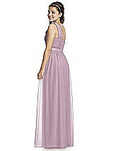 Rear View Thumbnail - Suede Rose Junior Bridesmaid Dress JR526