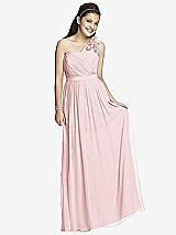Front View Thumbnail - Ballet Pink Junior Bridesmaid Dress JR526