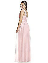 Rear View Thumbnail - Ballet Pink Junior Bridesmaid Dress JR526