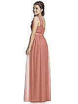 Rear View Thumbnail - Desert Rose Junior Bridesmaid Dress JR526