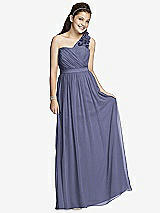Front View Thumbnail - French Blue Junior Bridesmaid Dress JR526