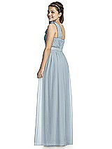 Rear View Thumbnail - Mist Junior Bridesmaid Dress JR526