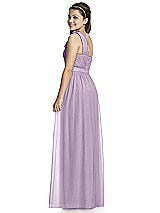 Rear View Thumbnail - Pale Purple Junior Bridesmaid Dress JR526
