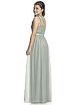 Rear View Thumbnail - Willow Green Junior Bridesmaid Dress JR526
