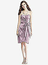 Front View Thumbnail - Suede Rose Social Bridesmaids Style 8133