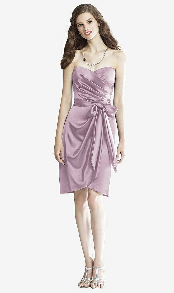 Front View - Suede Rose Social Bridesmaids Style 8133